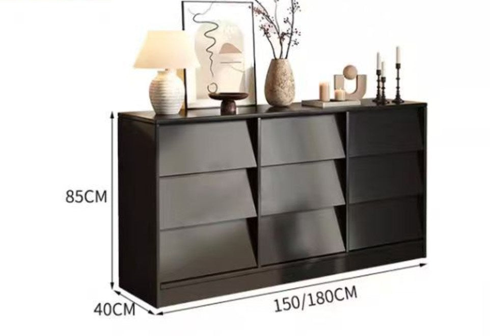 <包送貨包安裝>百葉窗抽屜櫃AY001