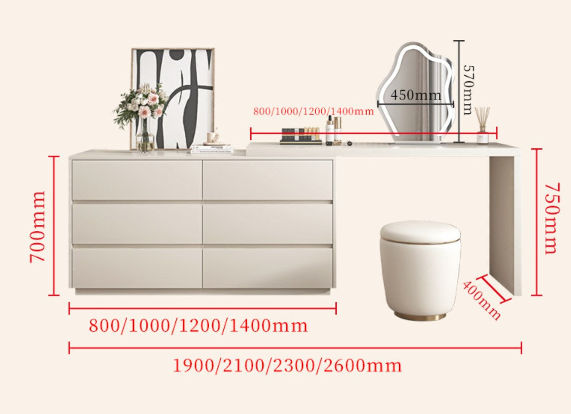 <包送貨包安裝>多功能收納化妝台MEIK002