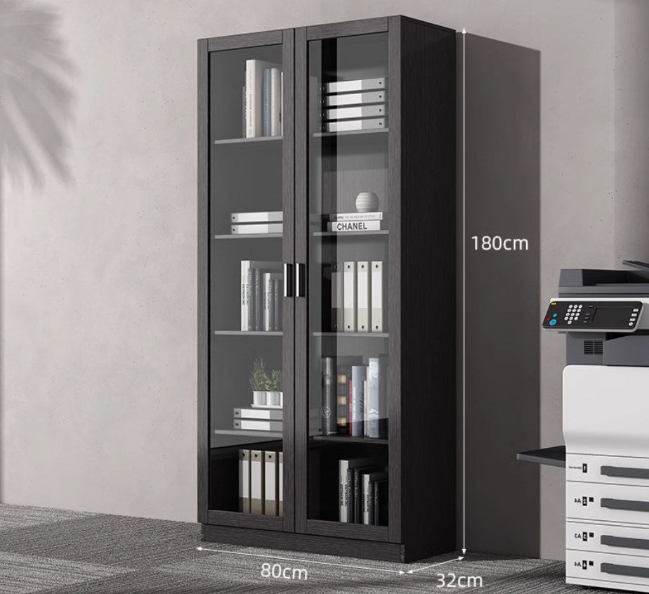 <包送貨包安裝>辦公室防火玻璃門文件櫃TOF02