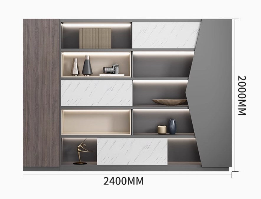 <包送貨包安裝>背景文件櫃TOF06