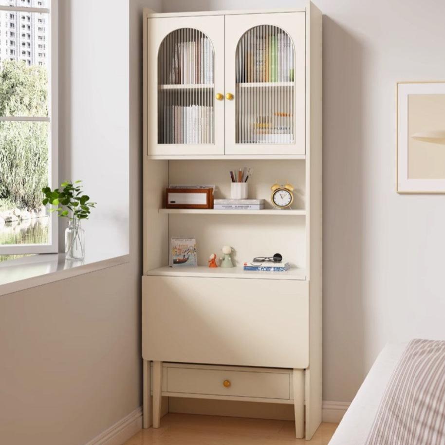 <包送貨包安裝>奶油風可折疊書桌TT010