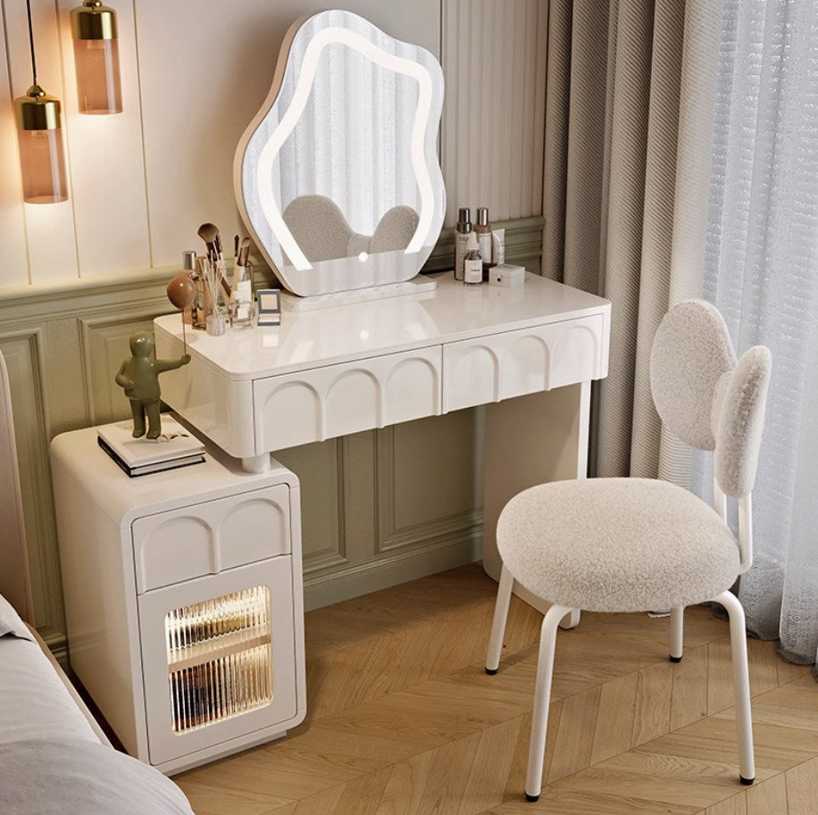 <包送貨包安裝>法式奶油風梳妝臺TT015