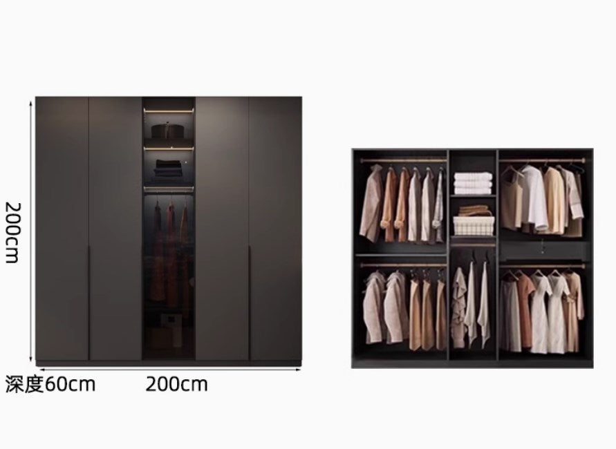 <包送貨包安裝>一門到頂簡約衣櫃TT018