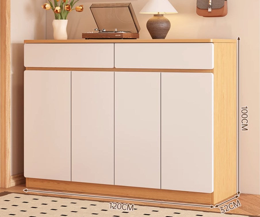 <包送貨包安裝>峪山原木色鞋櫃TT024